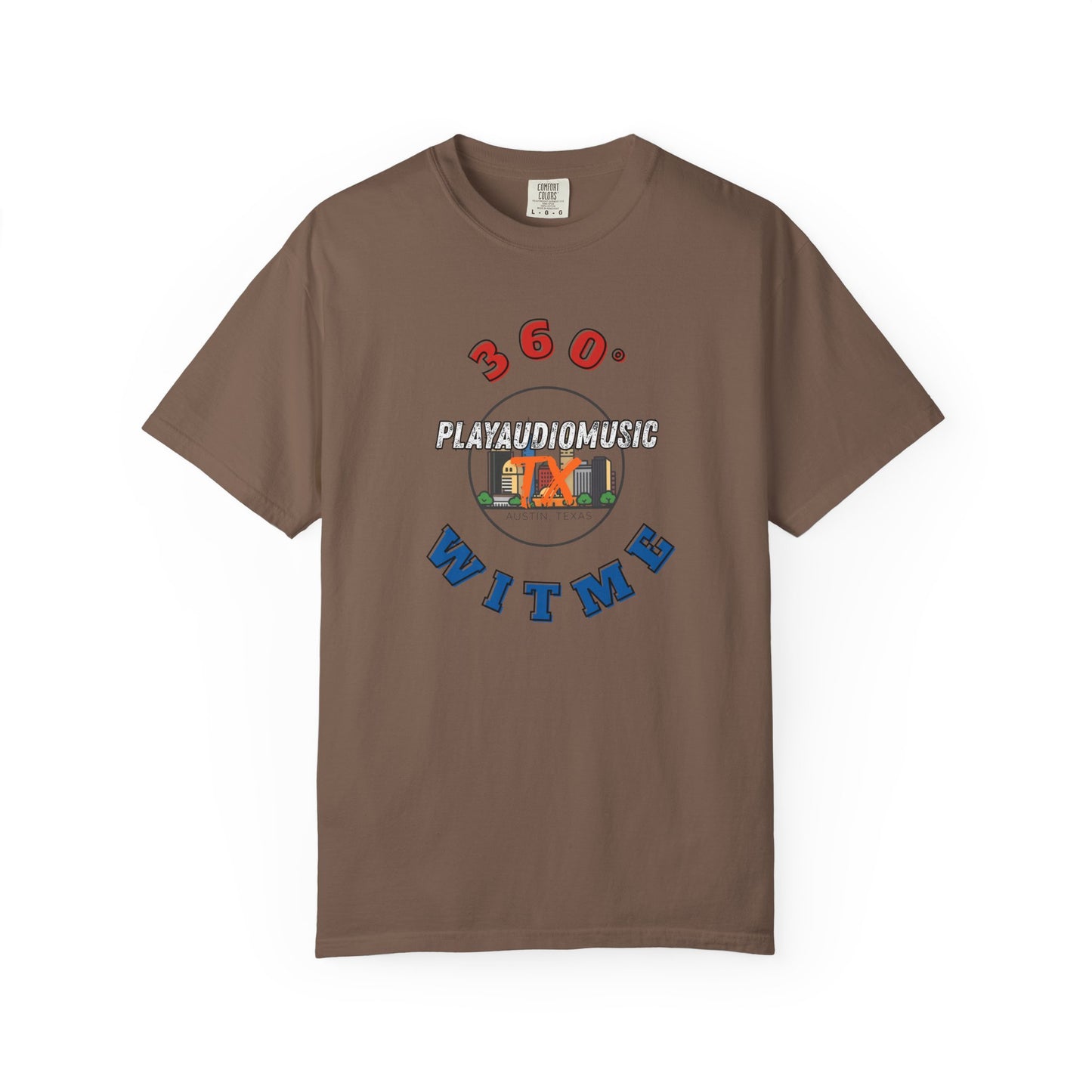 PLAYAUDIOMUSIC® 360WITME™ PXTX TEE
