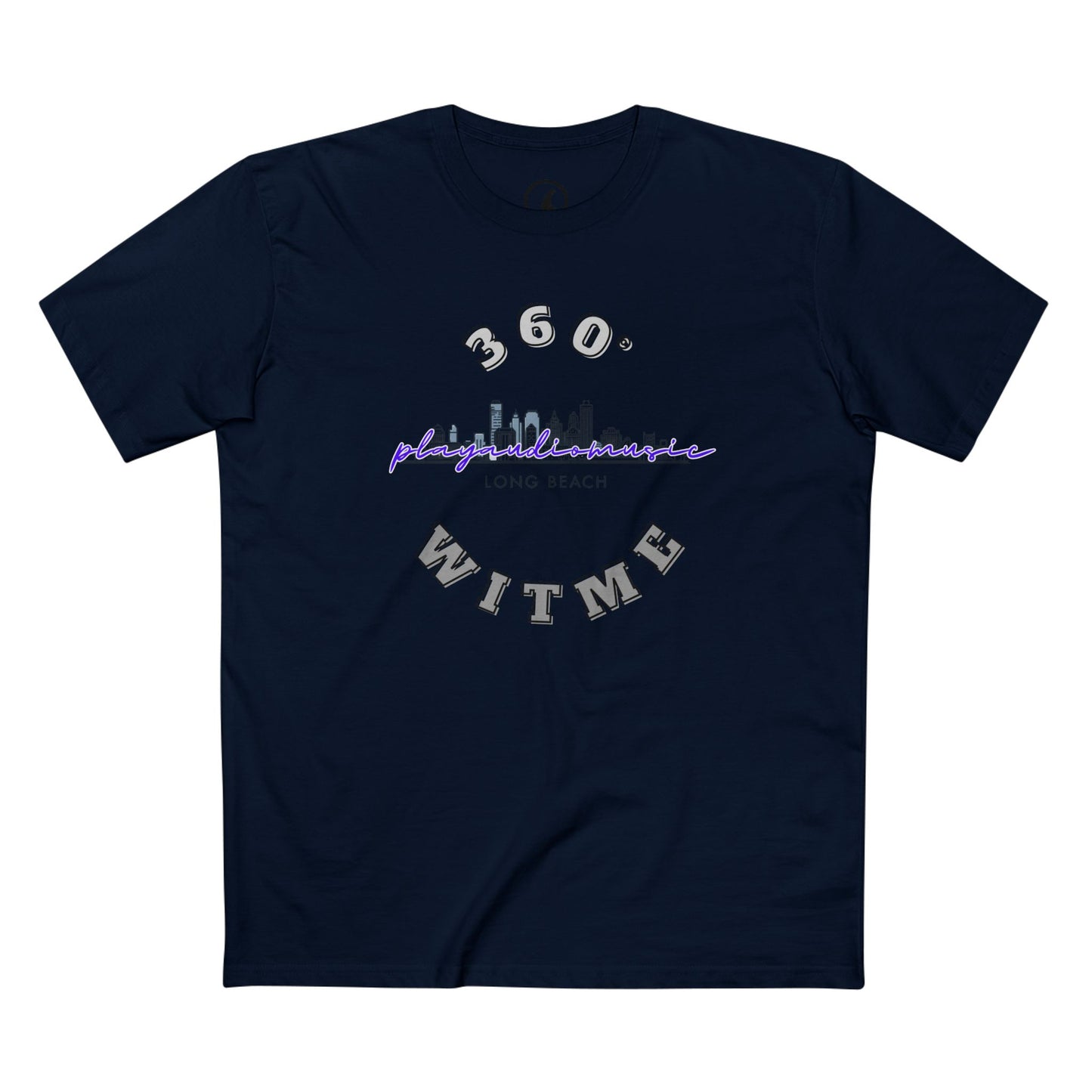 PLAYAUDIOMUSIC® 360WITME™ Long Beach City Tee
